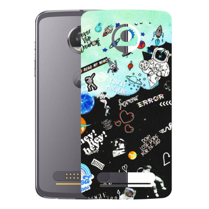 Motorola Phone Skins (All Models) - Living In A Space Dream - Matte Finish (M-46) Motorola Moto Z2 Play