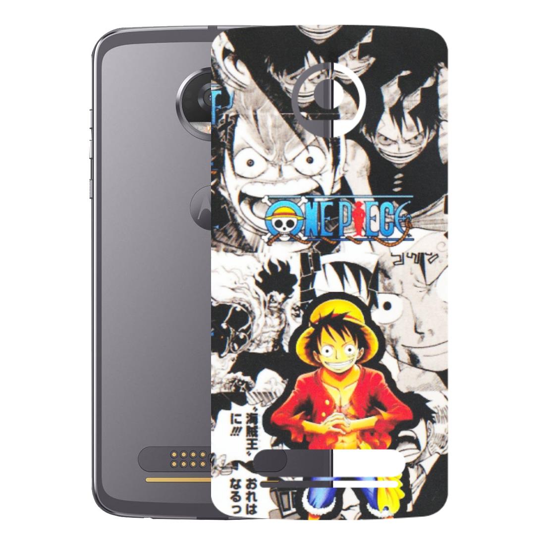 Motorola Phone Skins (All Models) - One Piece B&W - Matte Finish (M-63) Motorola Moto Z2 Play