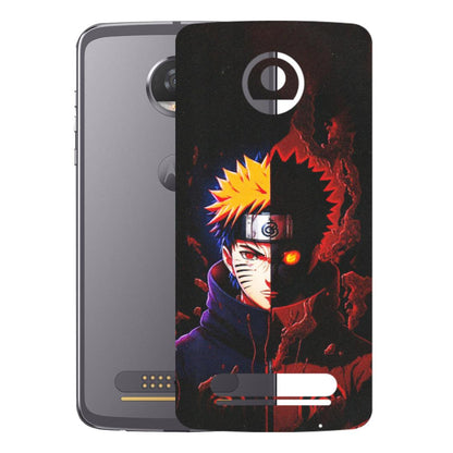 Motorola Phone Skins (All Models) - Naruto X Evil - Matte Finish (M-70) Motorola Moto Z2 Play
