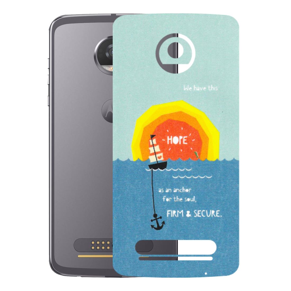 Motorola Phone Skins (All Models) - A Beautiful Sunset of Hope - Matte Finish (M-75) Motorola Moto Z2 Play