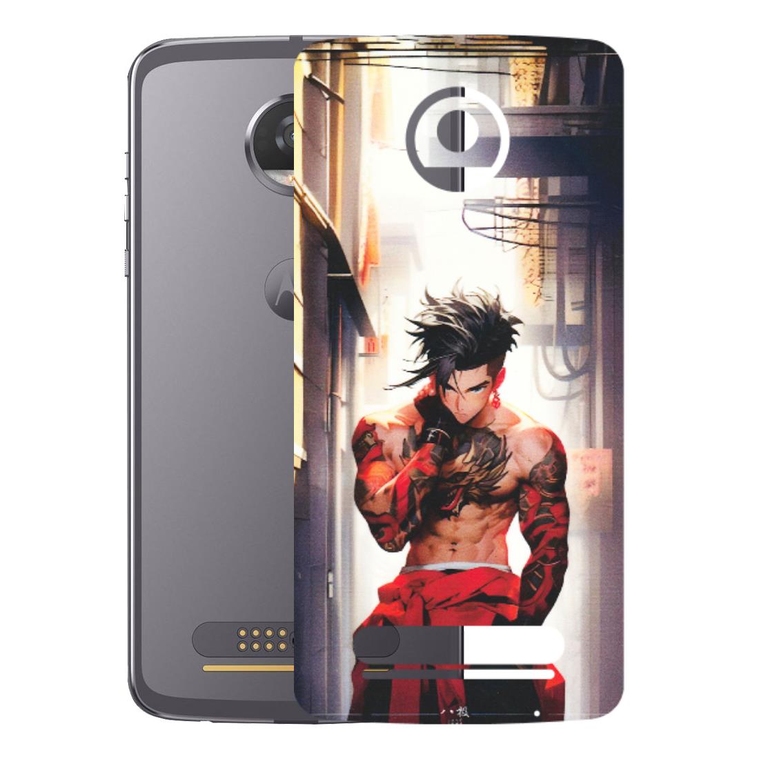 Motorola Phone Skins (All Models) - In the streets of Japan - Matte Finish (M-77) Motorola Moto Z2 Play