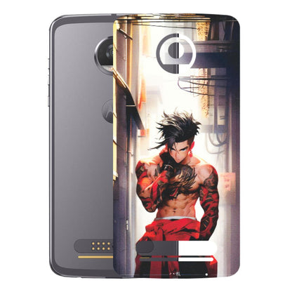 Motorola Phone Skins (All Models) - In the streets of Japan - Matte Finish (M-77) Motorola Moto Z2 Play