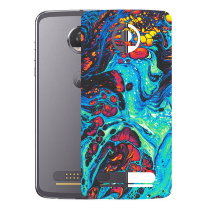Motorola Phone Skins (All Models) - Majestic Galactic Marbel - Matte Finish (M-85) Motorola Moto Z2 Play