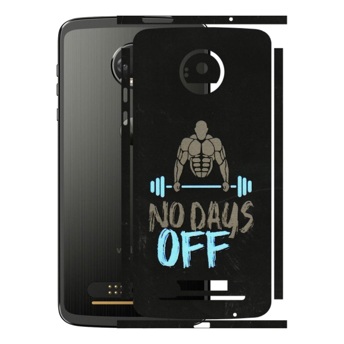 Motorola Phone Skins (All Models) - Gym Lover - 3D Embossed Finish (L-127) Motorola Moto Z