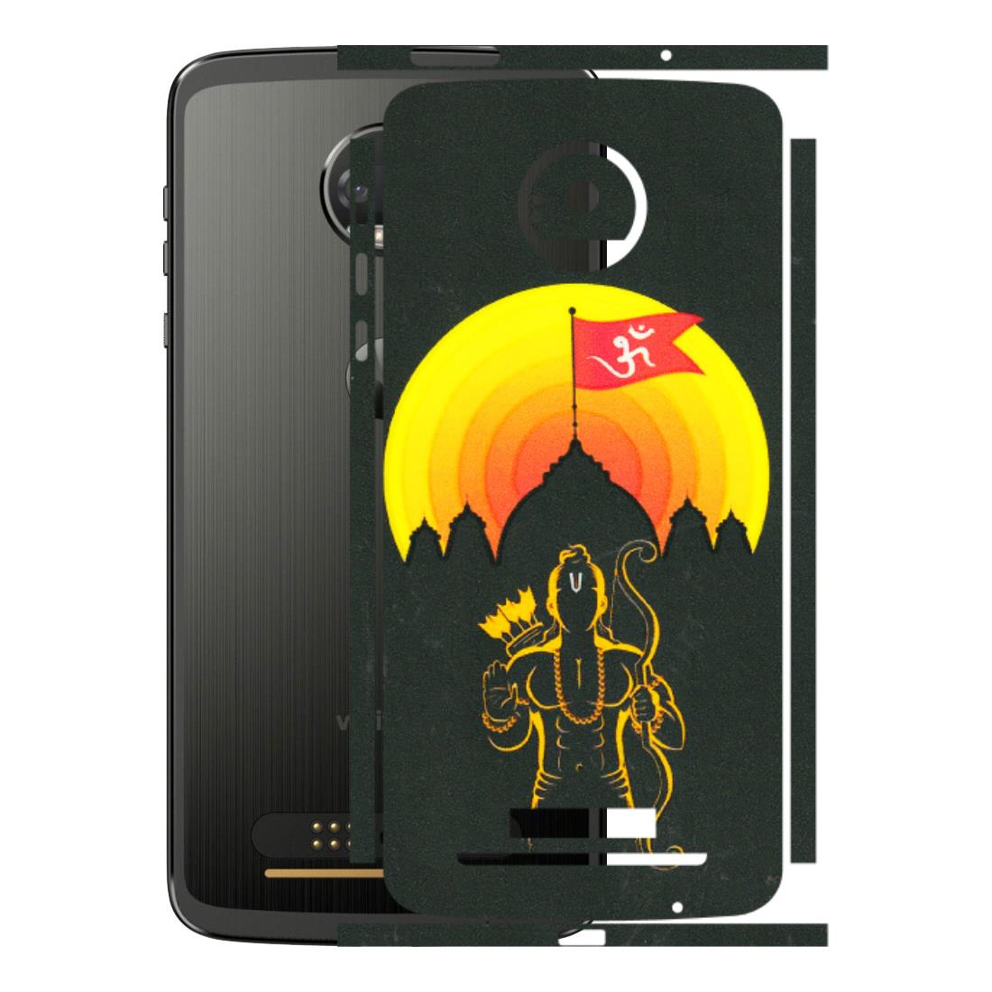Motorola Phone Skins (All Models) - Lord Ram - 3D Embossed Finish (L-132) Motorola Moto Z