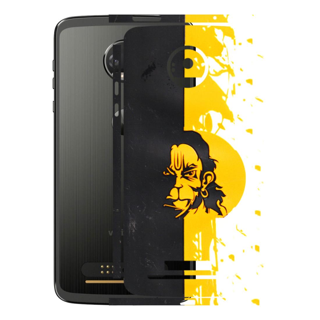 Motorola Phone Skins (All Models) - Bajrangbali - 3D Embossed Finish (L-151) Motorola Moto Z