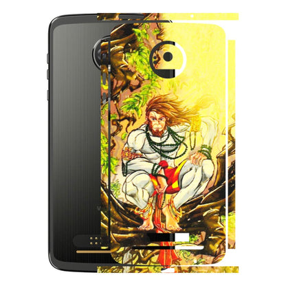 Motorola Phone Skins (All Models) - Lord Hanuman - 3D Embossed Finish (L-152) Motorola Moto Z