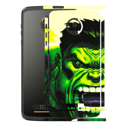 Motorola Phone Skins (All Models) - Hulk - 3D Embossed Finish (L-180) Motorola Moto Z