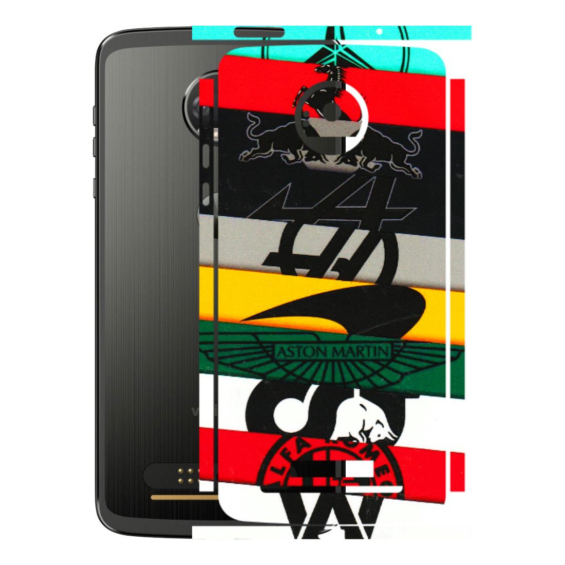 Motorola Phone Skins (All Models) - Multi Designer Brands - 3D Embossed Finish (L-187) Motorola Moto Z