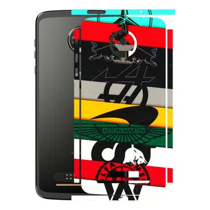 Motorola Phone Skins (All Models) - Multi Designer Brands - 3D Embossed Finish (L-187) Motorola Moto Z