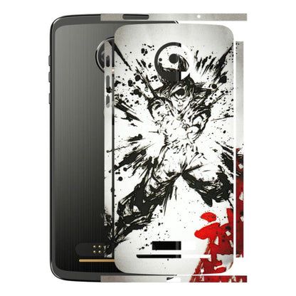 Motorola Phone Skins (All Models) - DBZ - 3D Embossed Finish (L-206) Motorola Moto Z
