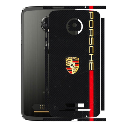 Motorola Phone Skins (All Models) - Premium Porsche - 3D Embossed Finish (L-225) Motorola Moto Z