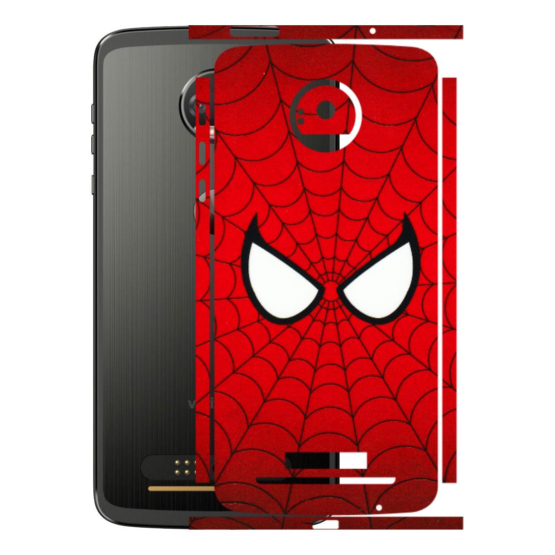 Motorola Phone Skins (All Models) - Spidey Eyes - 3D Embossed Finish (L-257) Motorola Moto Z