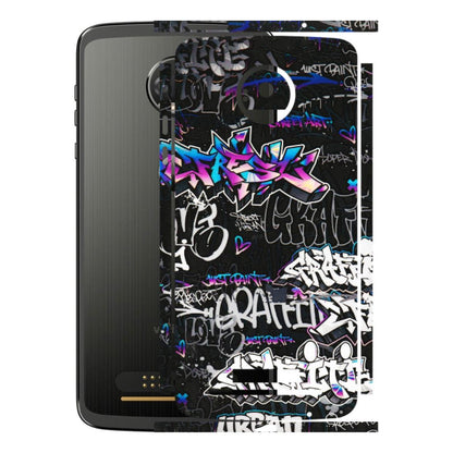 Motorola Phone Skins (All Models) - Graffiti Killer - 3D Embossed Finish (L-274) Motorola Moto Z