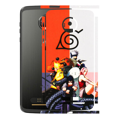 Motorola Phone Skins (All Models) - Naruto Final Fight - 3D Embossed Finish (L-33) Motorola Moto Z