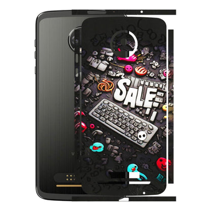 Motorola Phone Skins (All Models) - Gadgets Sale - 3D Embossed Finish (L-50) Motorola Moto Z