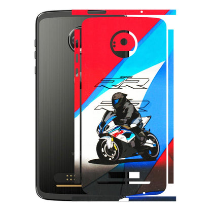 Motorola Phone Skins (All Models) - Bikers Love - 3D Embossed Finish (L-58) Motorola Moto Z