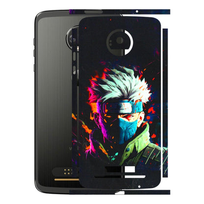 Motorola Phone Skins (All Models) - Anime Cool Character - 3D Embossed Finish (L-59) Motorola Moto Z