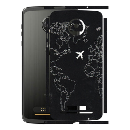Motorola Phone Skins (All Models) - Never Ending Travel - 3D Embossed Finish (L-79) Motorola Moto Z