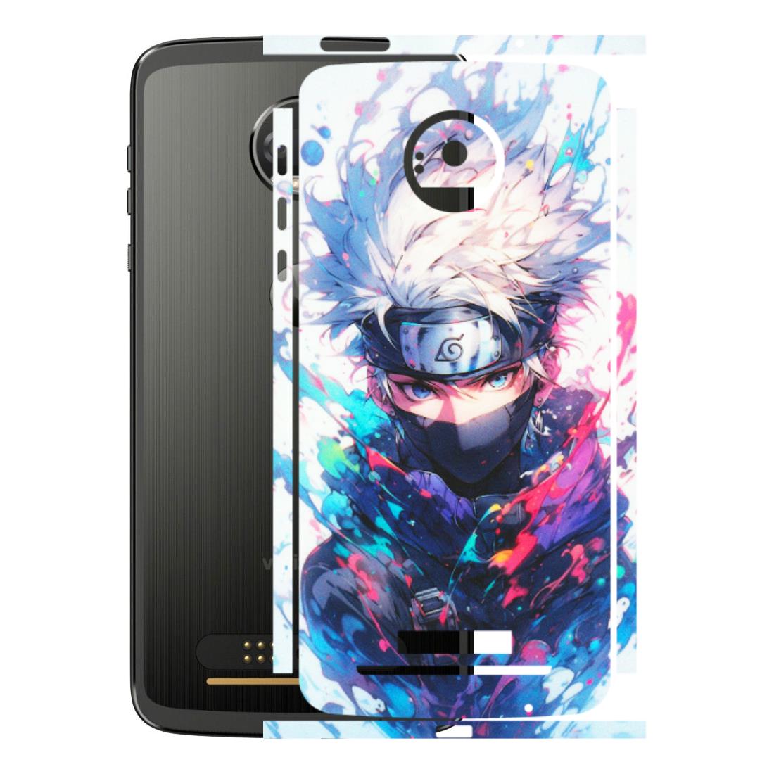 Motorola Phone Skins (All Models) - Naruto Face Mask - Matte Finish (M-03) Motorola Moto Z