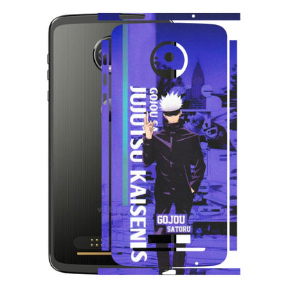 Motorola Phone Skins (All Models) - Jujutsu Kaisen Gojo - Matte Finish (M-05) Motorola Moto Z