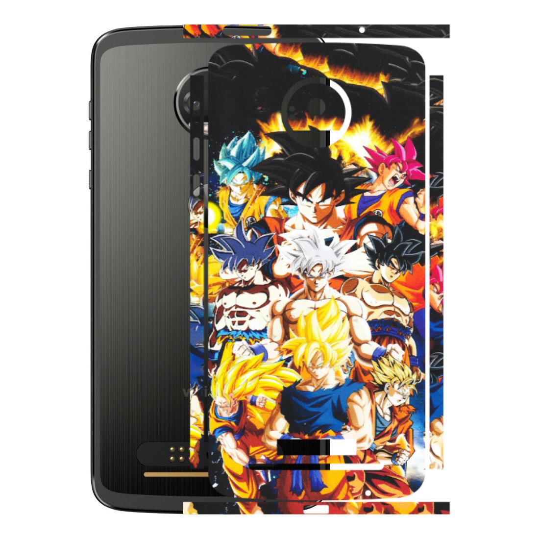 Motorola Phone Skins (All Models) - Ultimate Dragon Ball Z - Matte Finish (M-100) Motorola Moto Z
