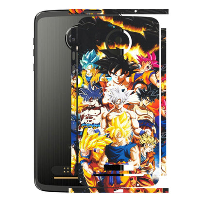 Motorola Phone Skins (All Models) - Ultimate Dragon Ball Z - Matte Finish (M-100) Motorola Moto Z