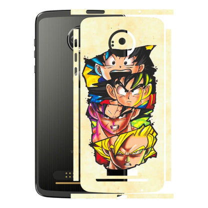 Motorola Phone Skins (All Models) - Angry Multi Anime - Matte Finish (M-113) Motorola Moto Z