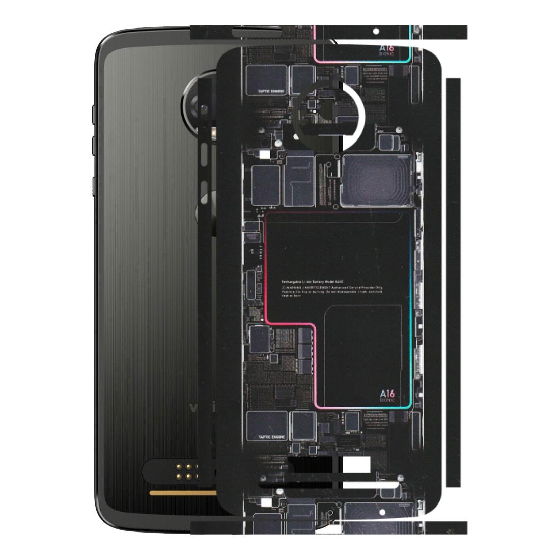 Motorola Phone Skins (All Models) - Motherboard Circuit Layout - Matte Finish (M-117) Motorola Moto Z
