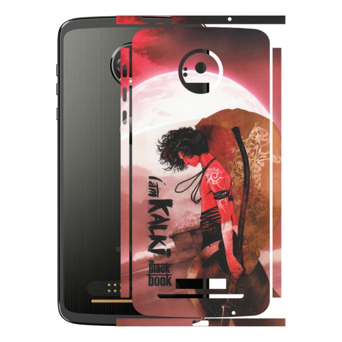 Motorola Phone Skins (All Models) - The Black Book Kalia Anime - Matte Finish (M-129) Motorola Moto Z