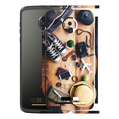Motorola Phone Skins (All Models) - Travel Wanderlust - Matte Finish (M-133) Motorola Moto Z