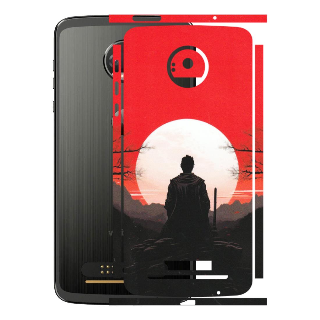Motorola Phone Skins (All Models) - Samurai Anime - Matte Finish (M-141) Motorola Moto Z