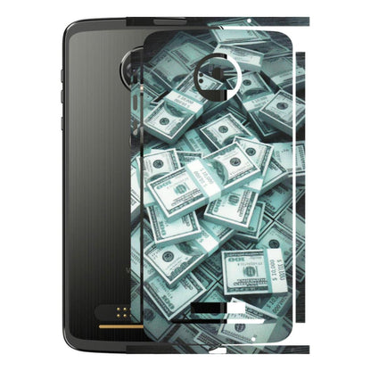 Motorola Phone Skins (All Models) - Hundred Dollar Bill - Matte Finish (M-162) Motorola Moto Z