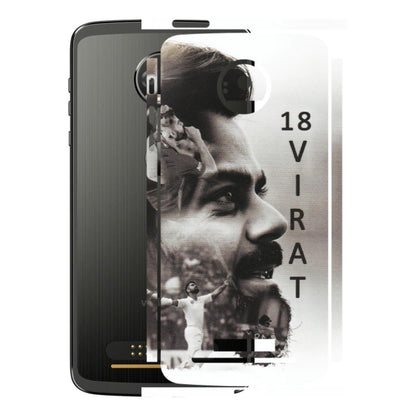 Motorola Phone Skins (All Models) - Virat Kohli Cricketer - Matte Finish (M-163) Motorola Moto Z