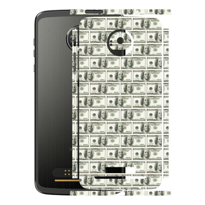 Motorola Phone Skins (All Models) - I Love Dollars - Matte Finish (M-40) Motorola Moto Z