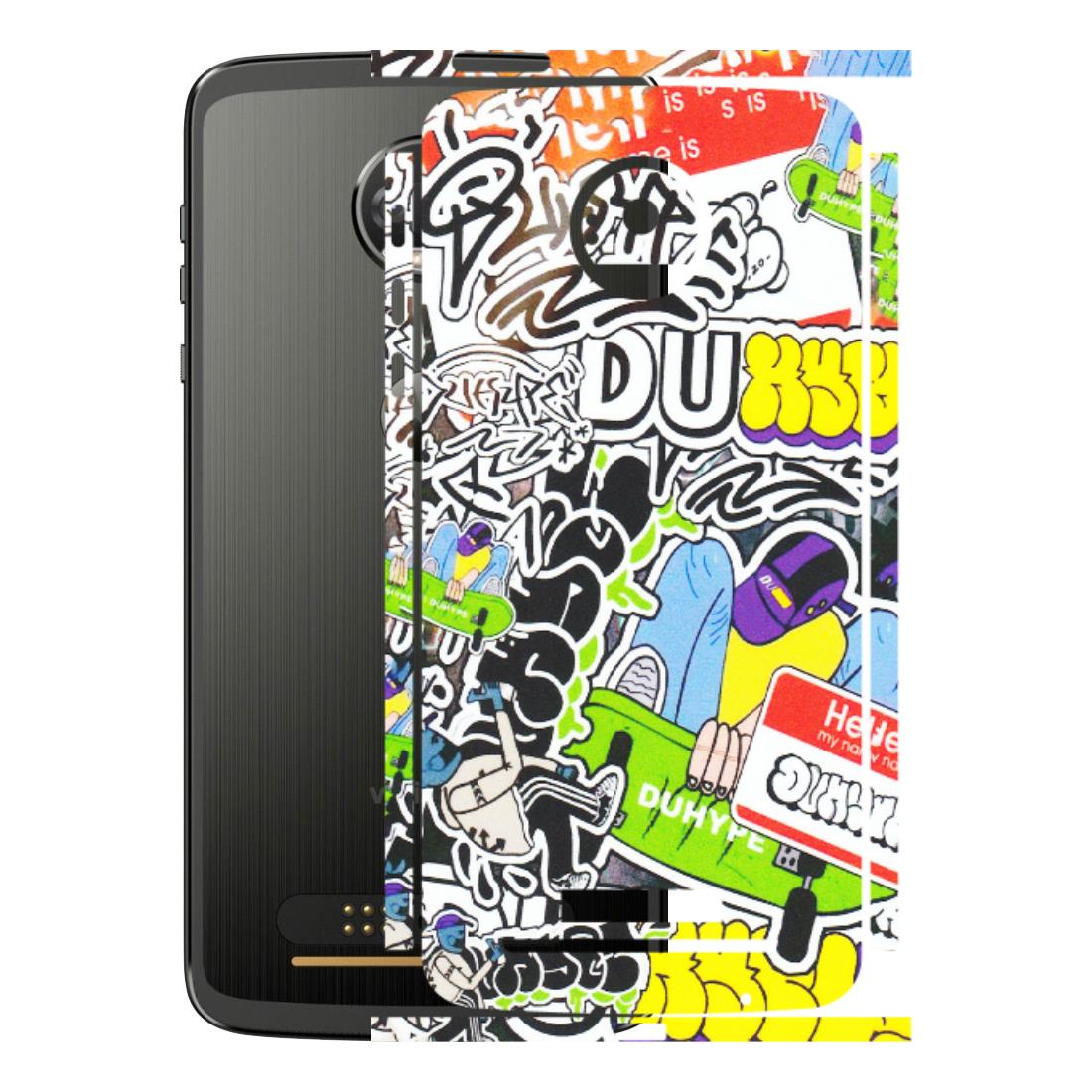 Motorola Phone Skins (All Models) - Dope Graffiti - Matte Finish (M-61) Motorola Moto Z