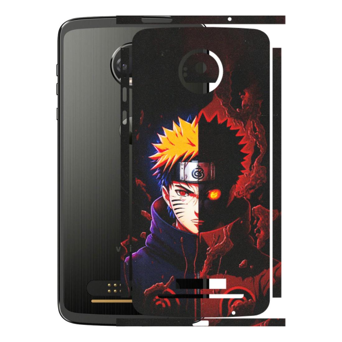 Motorola Phone Skins (All Models) - Naruto X Evil - Matte Finish (M-70) Motorola Moto Z