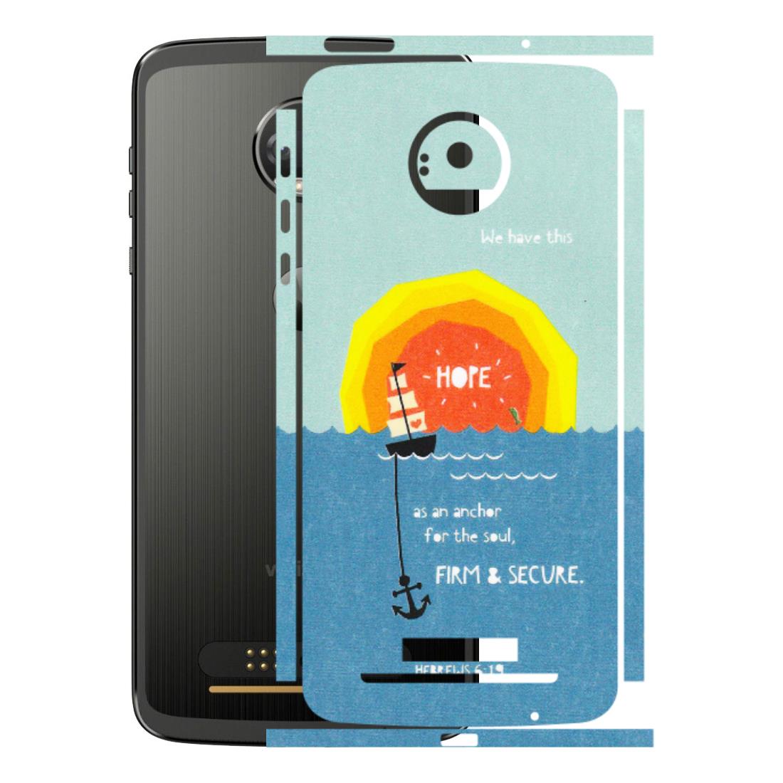 Motorola Phone Skins (All Models) - A Beautiful Sunset of Hope - Matte Finish (M-75) Motorola Moto Z