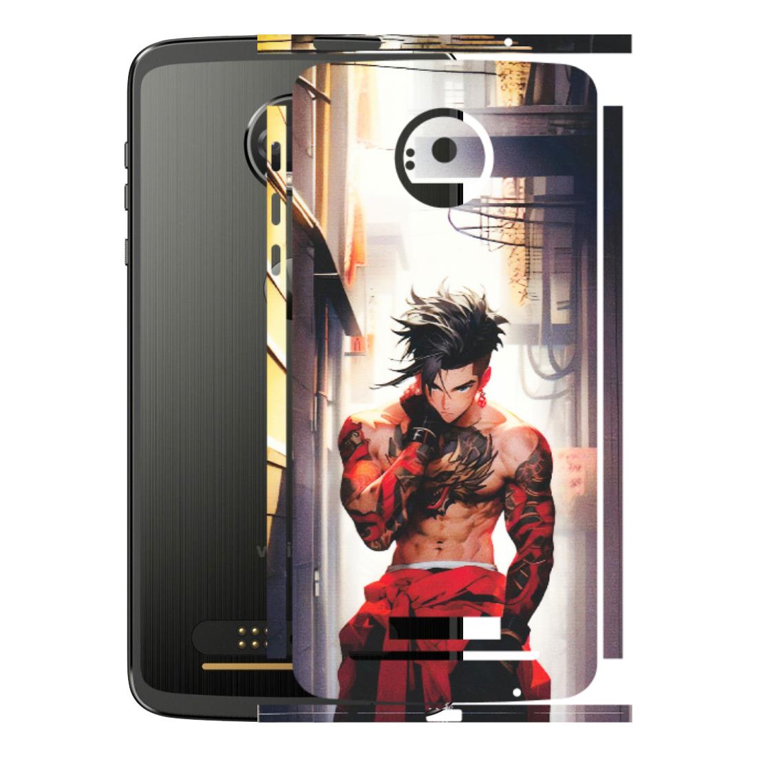 Motorola Phone Skins (All Models) - In the streets of Japan - Matte Finish (M-77) Motorola Moto Z