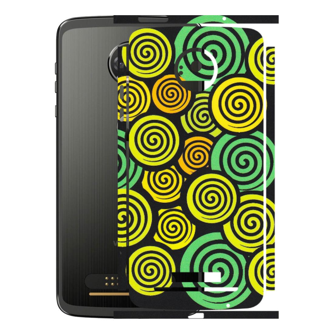 Motorola Phone Skins (All Models) - Crazy Spiral - Matte Finish (M-91) Motorola Moto Z