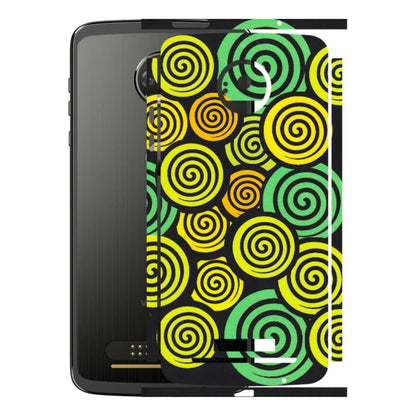 Motorola Phone Skins (All Models) - Crazy Spiral - Matte Finish (M-91) Motorola Moto Z