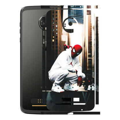Motorola Phone Skins (All Models) - Sportsman Spider Man - Matte Finish (M-94) Motorola Moto Z