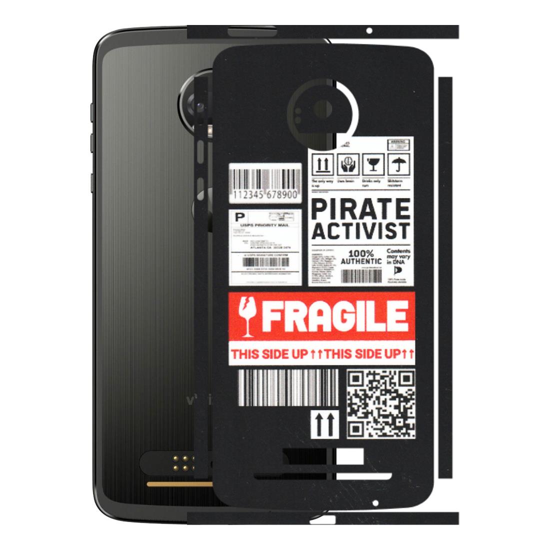 Motorola Phone Skins (All Models) - Handle With Care - Matte Finish (M-99) Motorola Moto Z