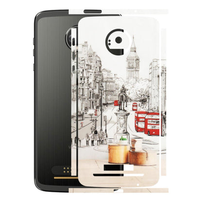 Motorola Phone Skins (All Models) - London Street - Transparent Finish (T-02) Motorola Moto Z
