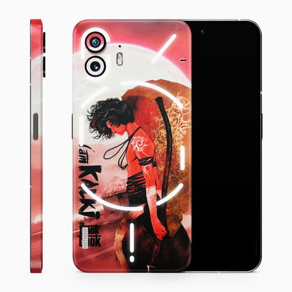 The Black Book Kalia Anime Matte Finish Phone Skin