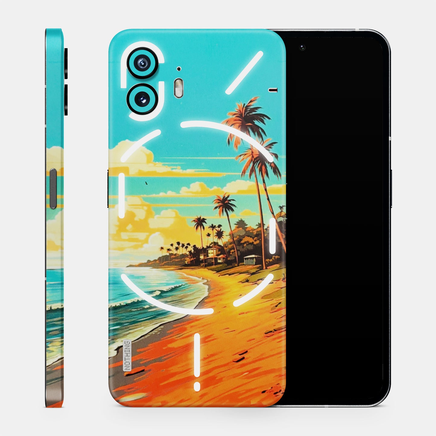 Miami Beach Matte Finish Phone Skin