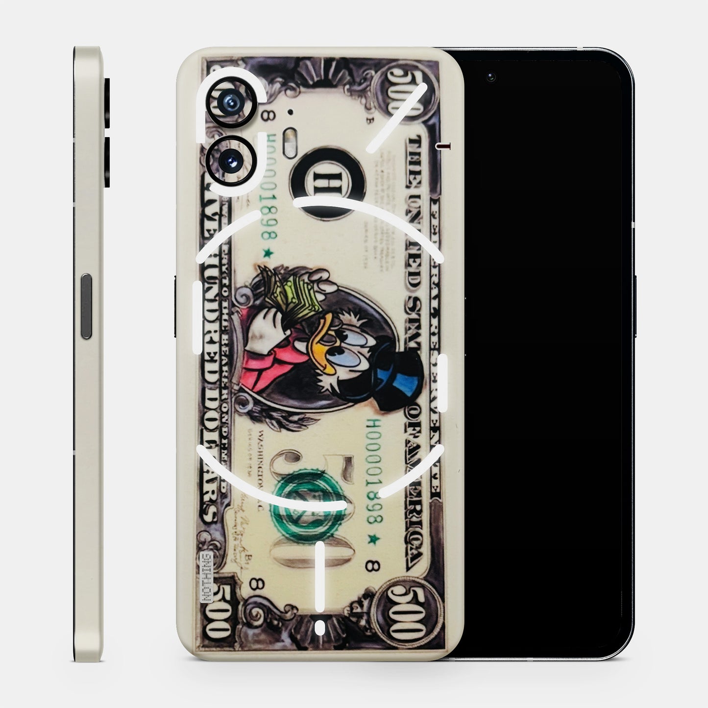 Tranzy Series Five Hundred Dollar Duck Matte Finish Phone Skin