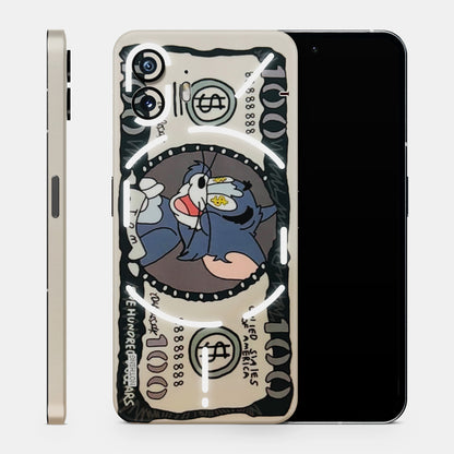 Tranzy Series One Hundred Dollar Tom Matte Finish Phone Skin