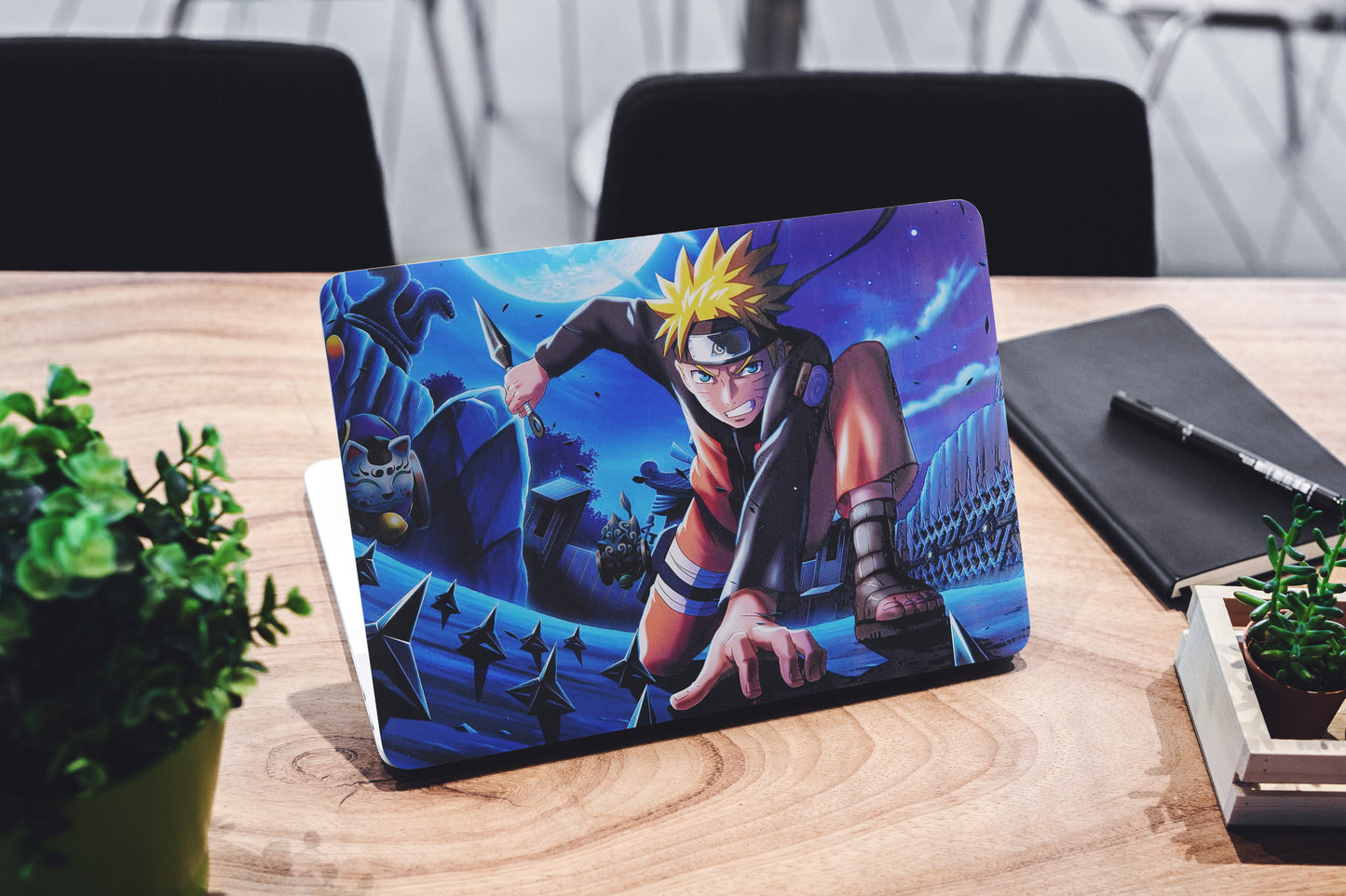 Naruto Anime 3D Vision Textured Laptop Skin