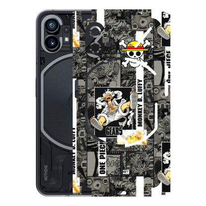 Nothing Phone Skins (All Models) - Cuffy Anime MonkeyCamic - 3D Embossed Finish (L-242) Nothing Phone 1 5G